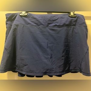 COPY - LULULEMON pace rival skirt(old generation) size 12 color navy(regular le…